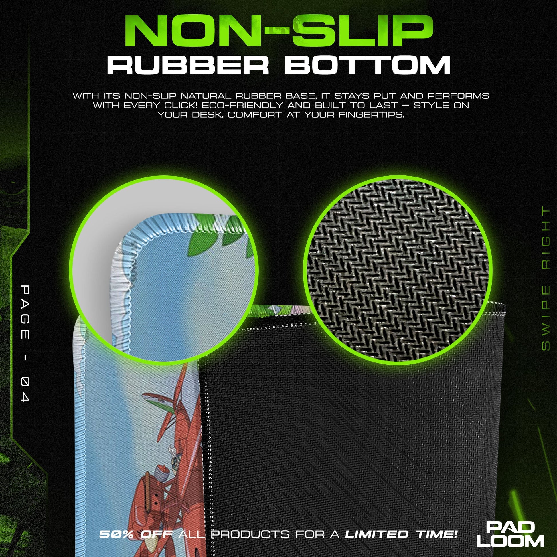 Studio Ghibli Mouse Pad - Spirited Worlds Anime Desk Mat Padloom