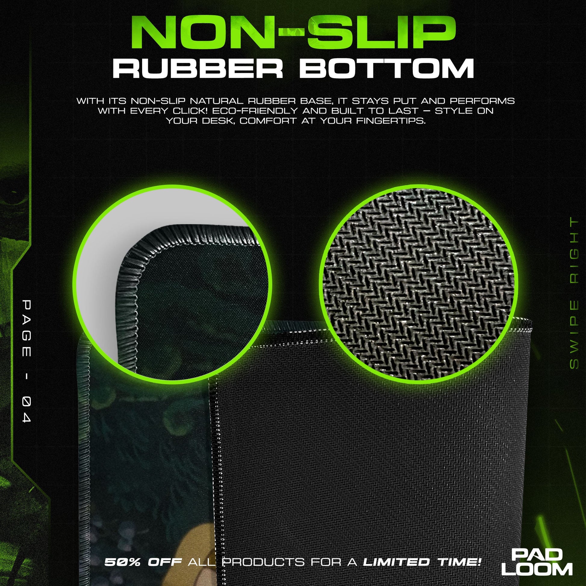 Studio Ghibli Mouse Pad - Totoro Forest Anime Desk Mat Padloom