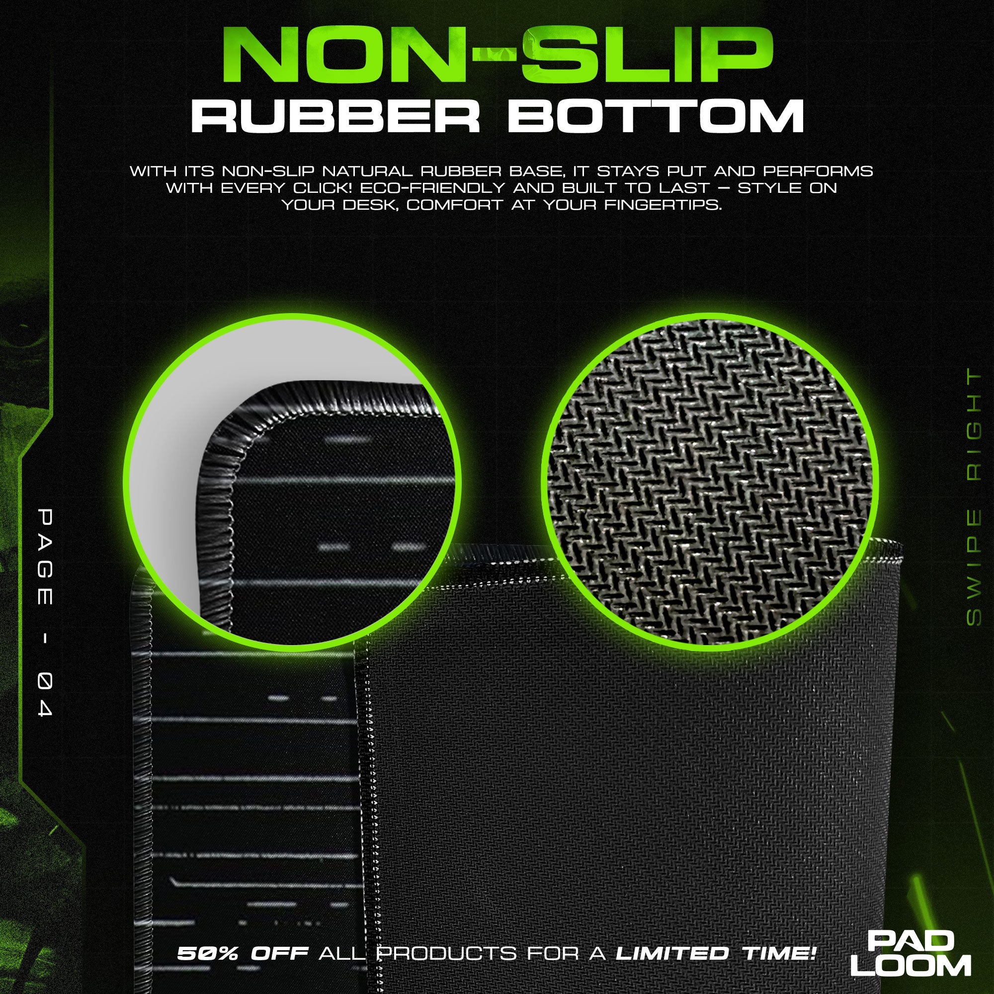 Studio Ghibli Mouse Pad - Totoro Rain Scene Anime Desk Mat Padloom