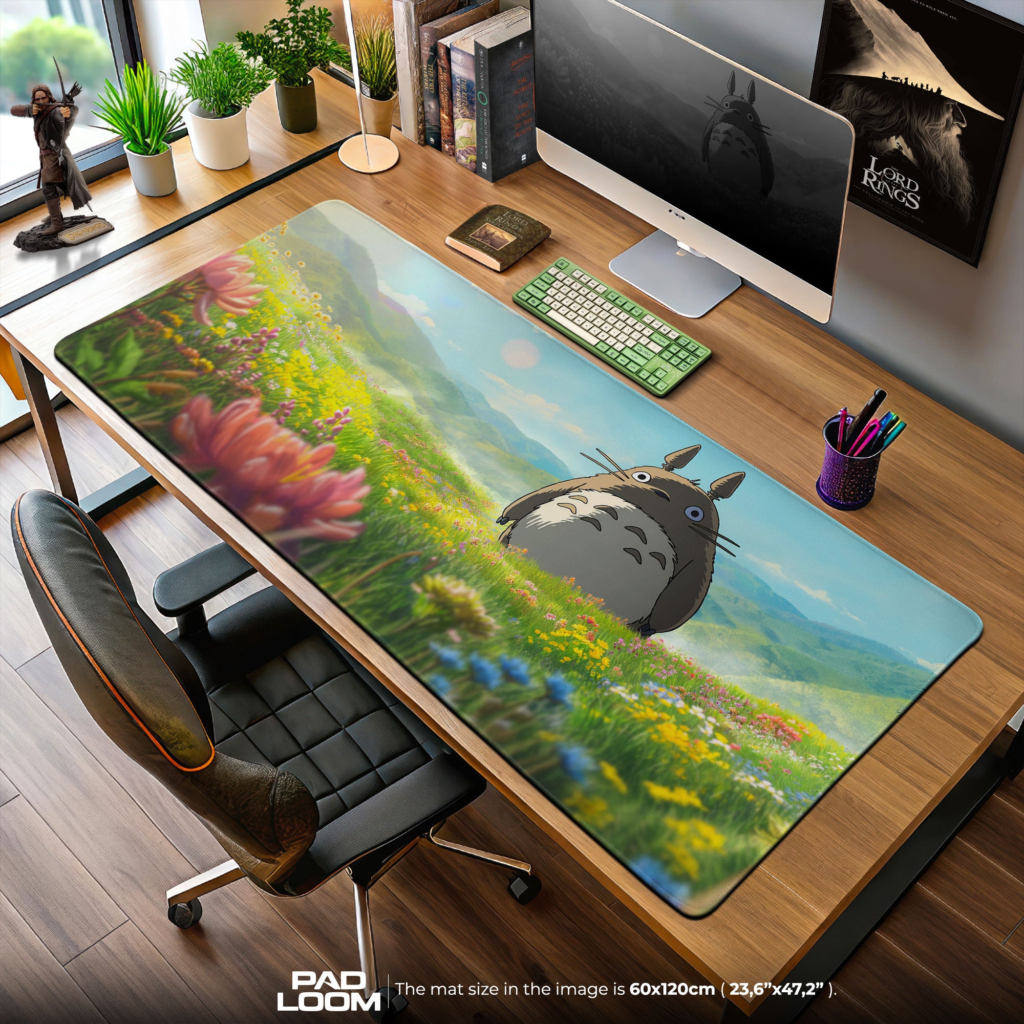 Studio Ghibli Totoro Meadow Mouse Pad – Anime Desk Mat