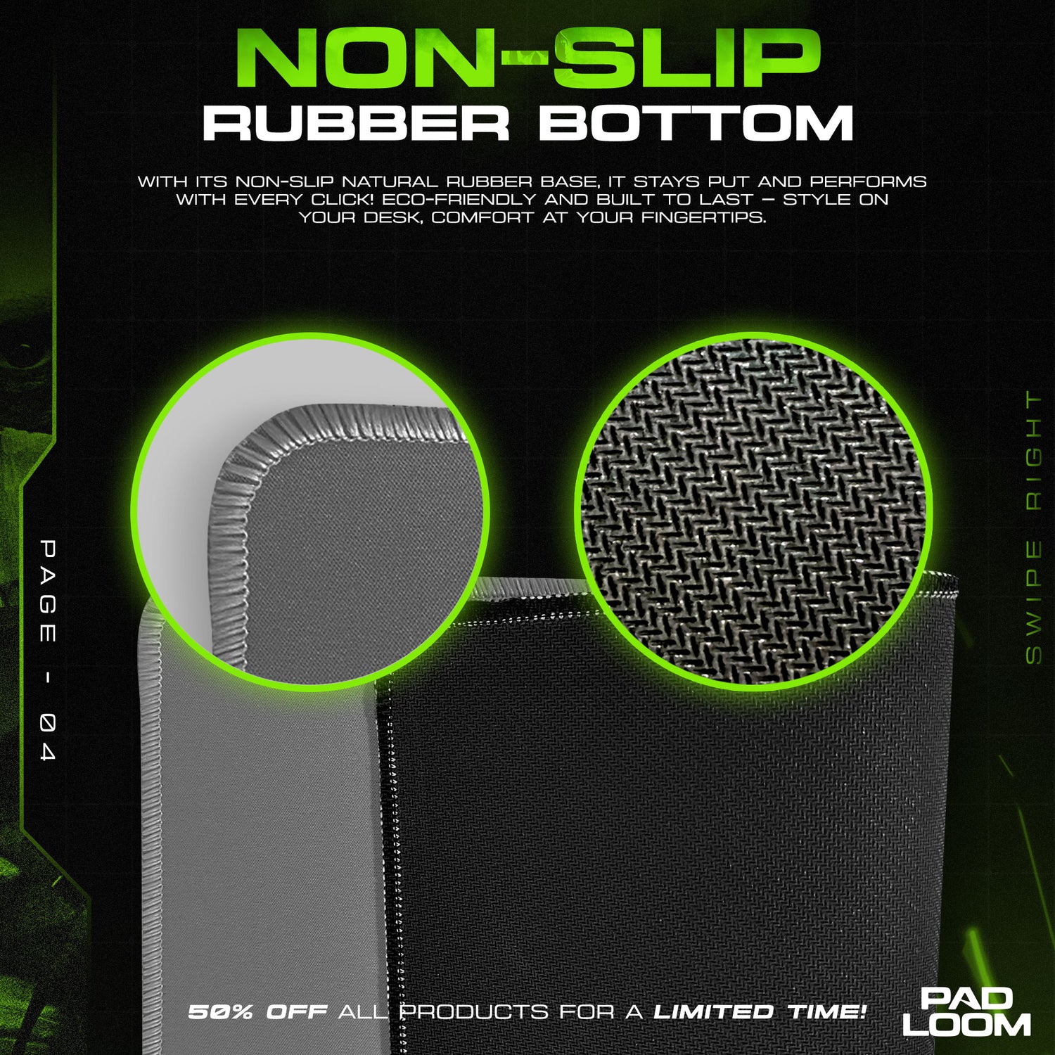 Stussy 8 Ball Mauspad – Schlichte Schreibtischunterlage