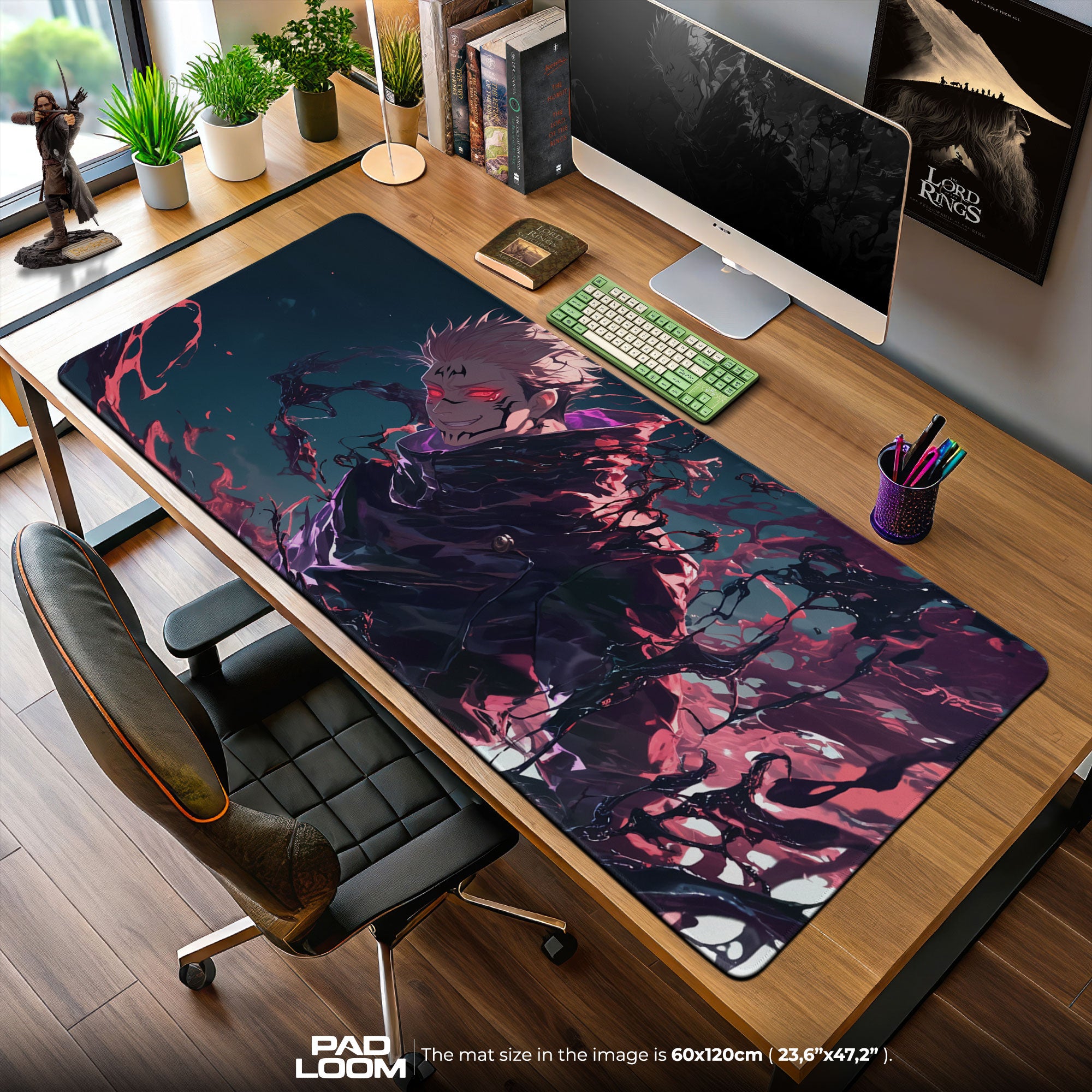 Sukuna Shadow Form Mauspad, Jujutsu Kaisen Gaming Schreibtischunterlage