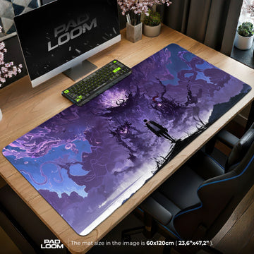 Sung Jinwoo Shadow Rise Mouse Pad - Solo Leveling Desk Mat