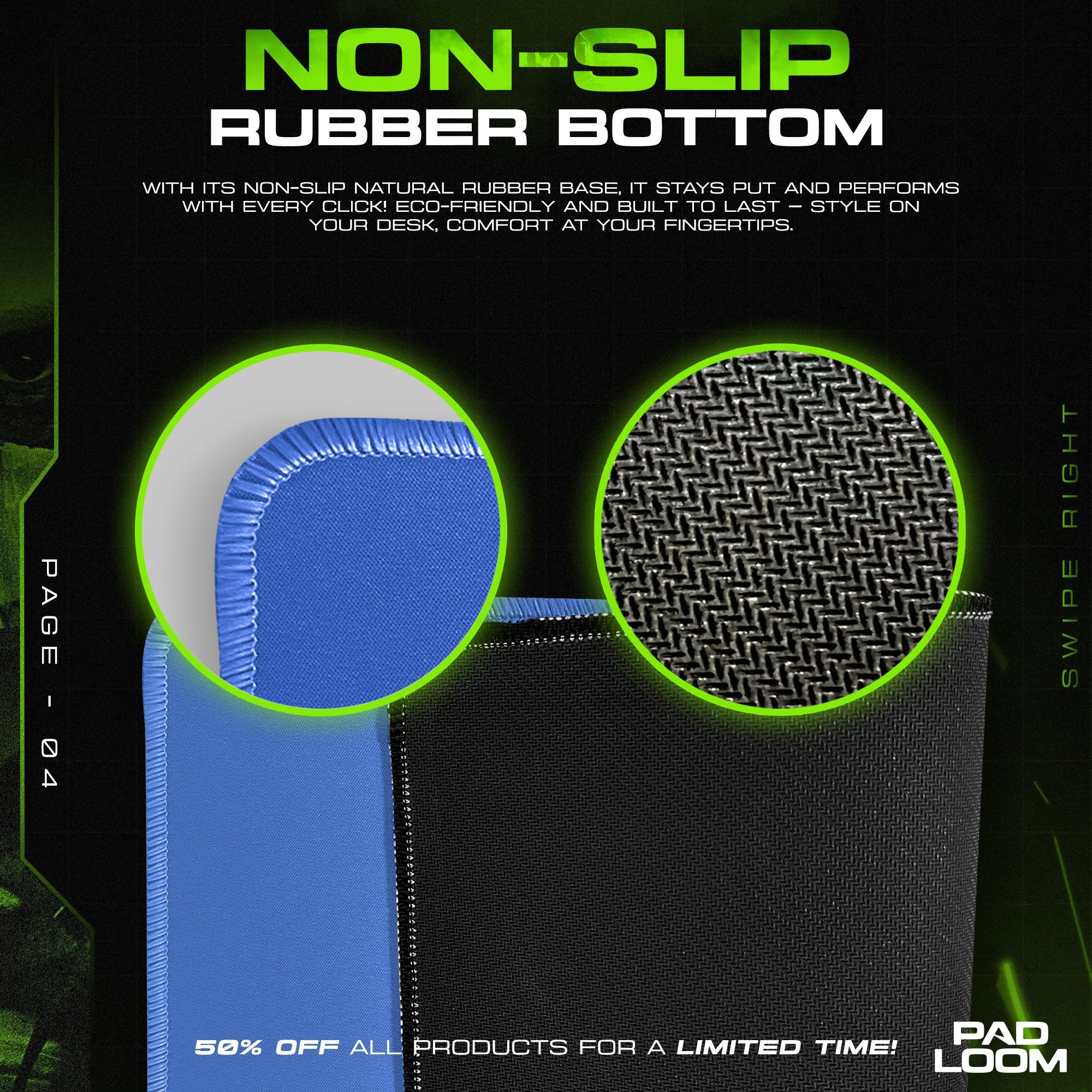 Super Mario Mouse Pad - Classic Level Gaming Desk Mat Padloom