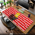 Supreme Bart Mouse Pad, Hypebeast Cartoon Desk Mat Padloom