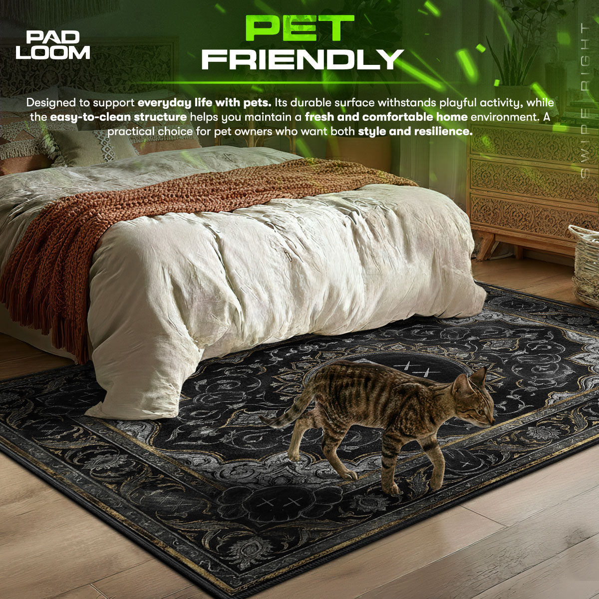 Supreme KAWS Chalk Logo Rug - Streetwear Floor Mat