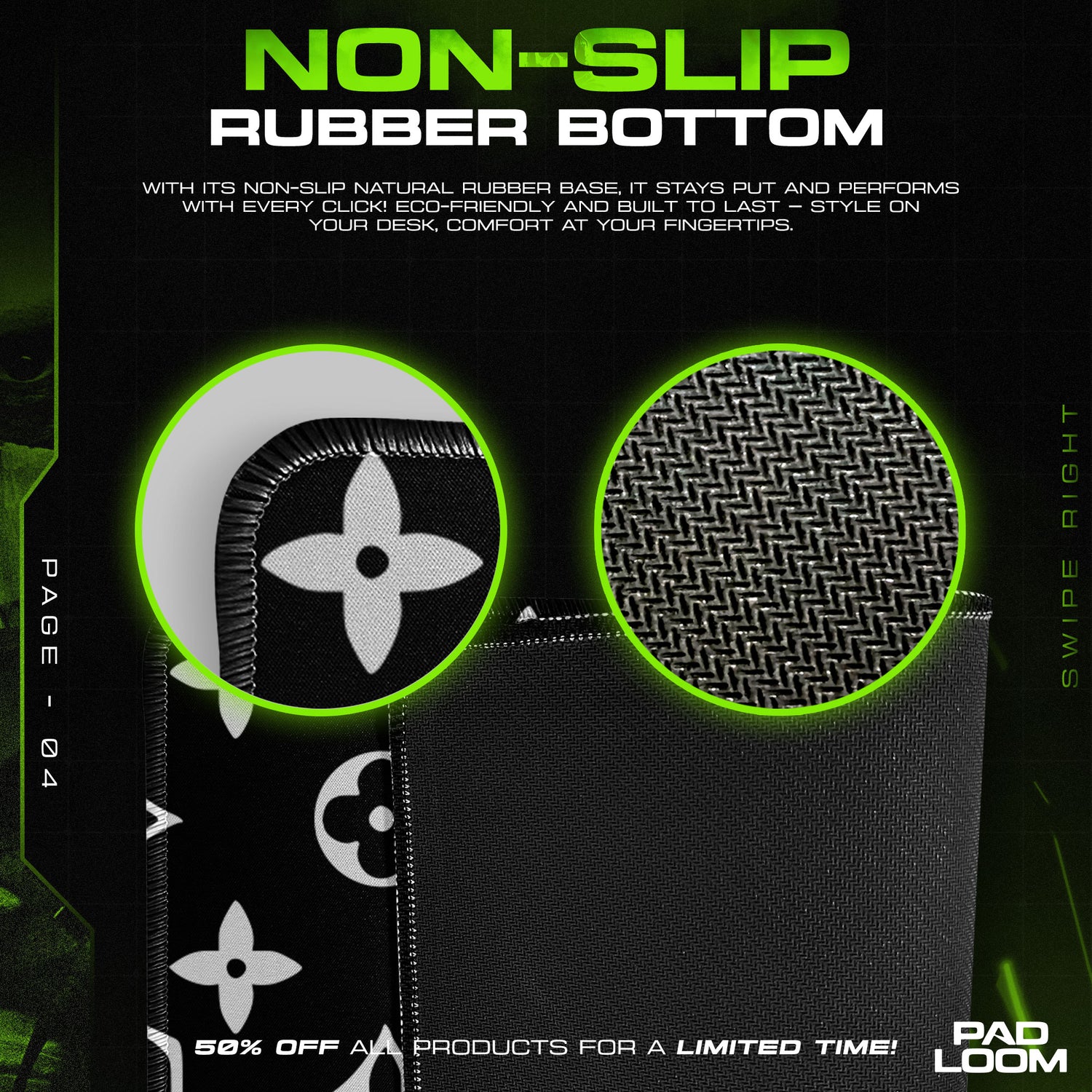 Supreme LV Mouse Pad - Luxury Street Desk Mat