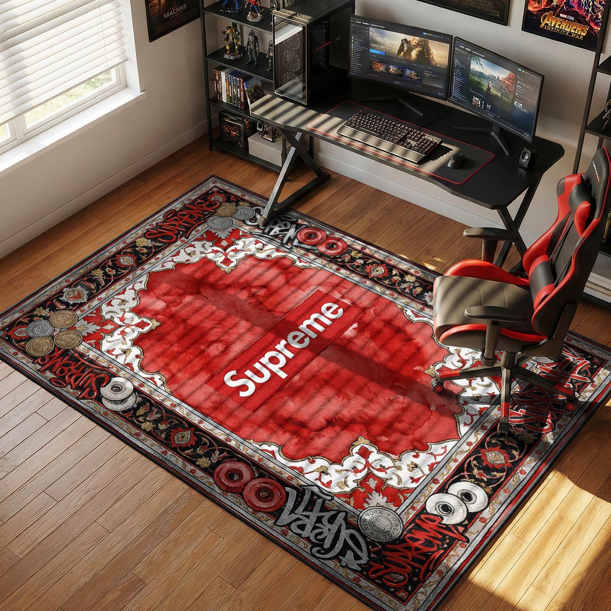 Supreme Persian themed area rug for home decor fans