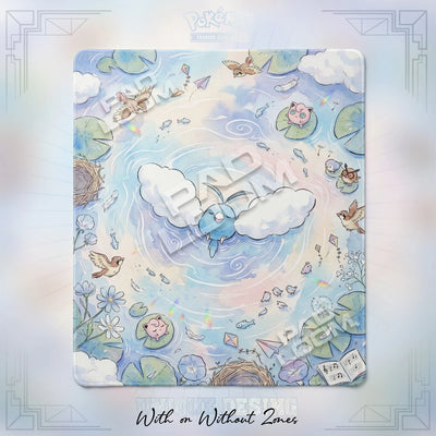 Swablu Cloud Playmat - 2 Player Pokemon TCG Mat