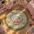 Schwert-Kirby Kirby runder Teppich im Wohnraum - Kirby Stuhlmatte