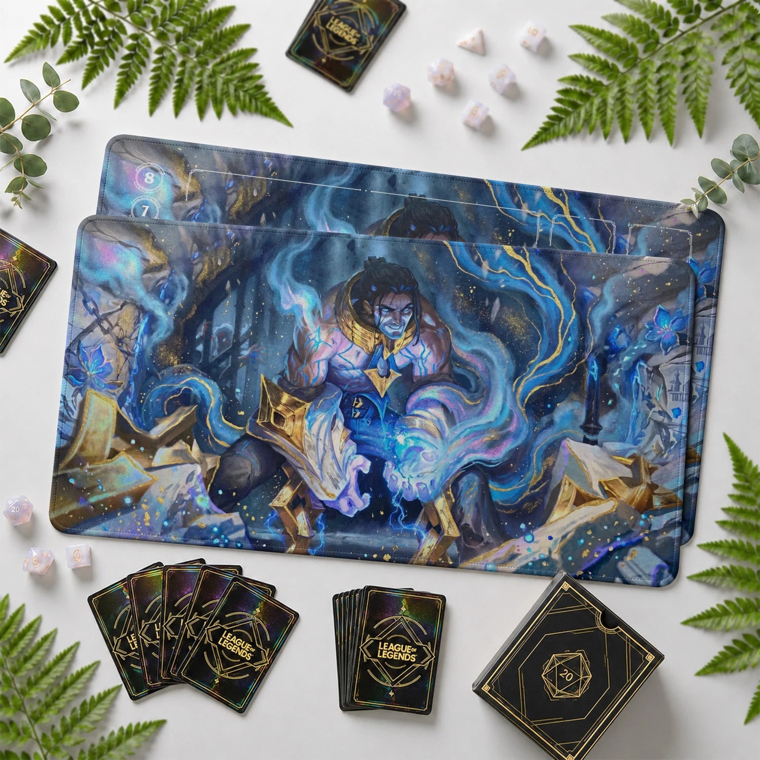 Sylas Unshackled Playmat - LoL Riftbound TCG Mat