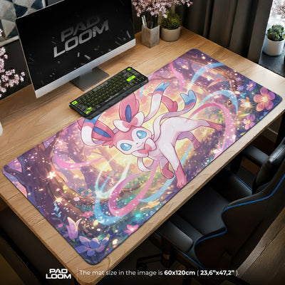 Sylveon Feenlichtung Mauspad - Pokémon Schreibtischunterlage