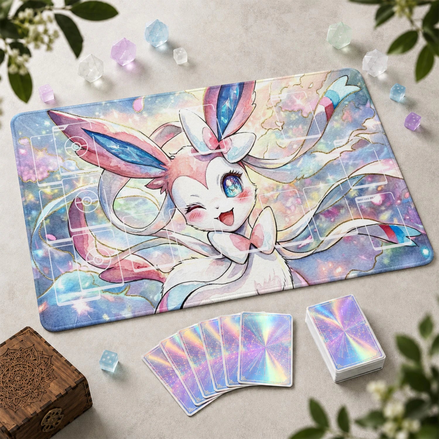 Sylveon Pastel Playmat - Pokemon TCG Mat