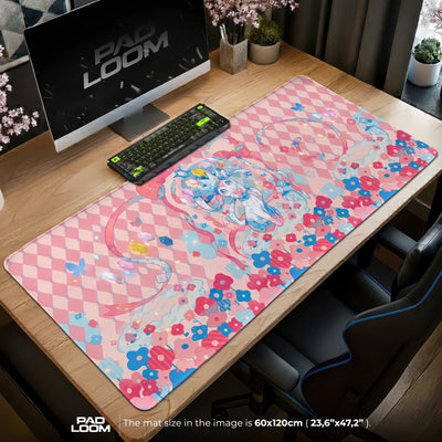 Sylveon Bänder-Blüte Mauspad - Pokémon Schreibtischunterlage