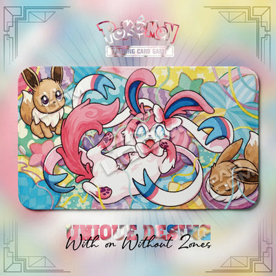 Sylveon Ribbons Playmat - Pokemon TCG Mat