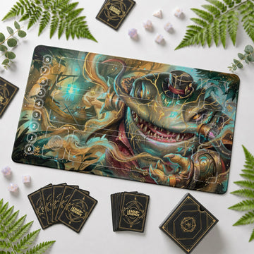 Tahm Kench Gambler Playmat - LoL Riftbound TCG Mat