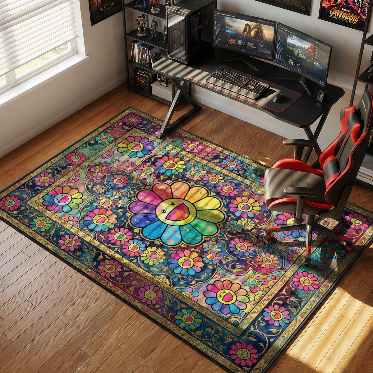 Takashi Murakami Persian Streetwear Floor rug — main product view