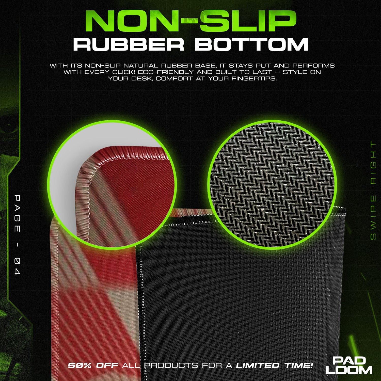 Tanjiro Kamado Mouse Pad - Mountain Serenity Anime Desk Mat Padloom