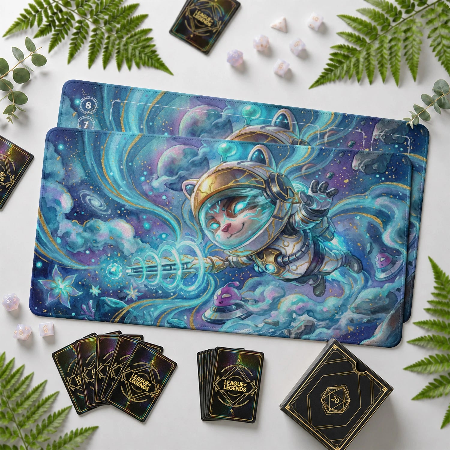 Teemo Cosmic Playmat - LoL Riftbound TCG Mat