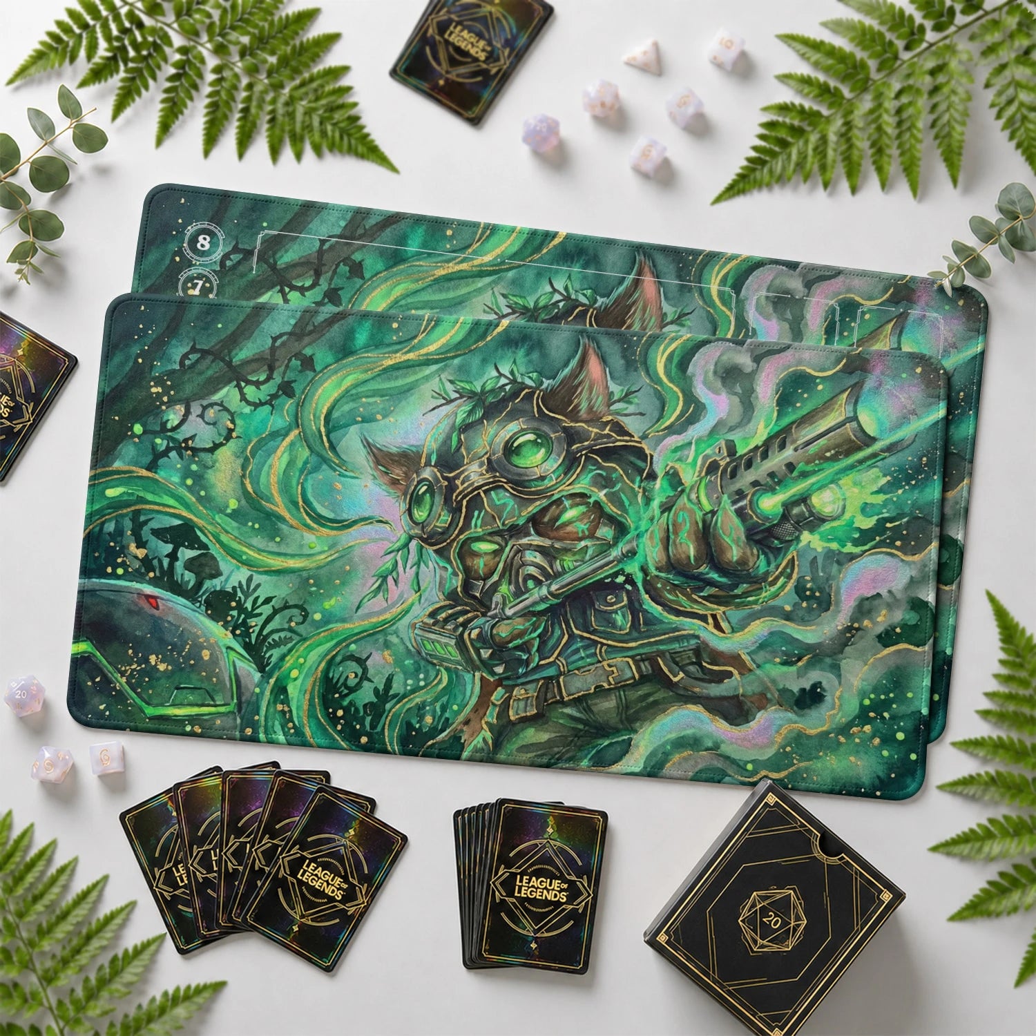 Teemo Recon Playmat - LoL Riftbound TCG Mat
