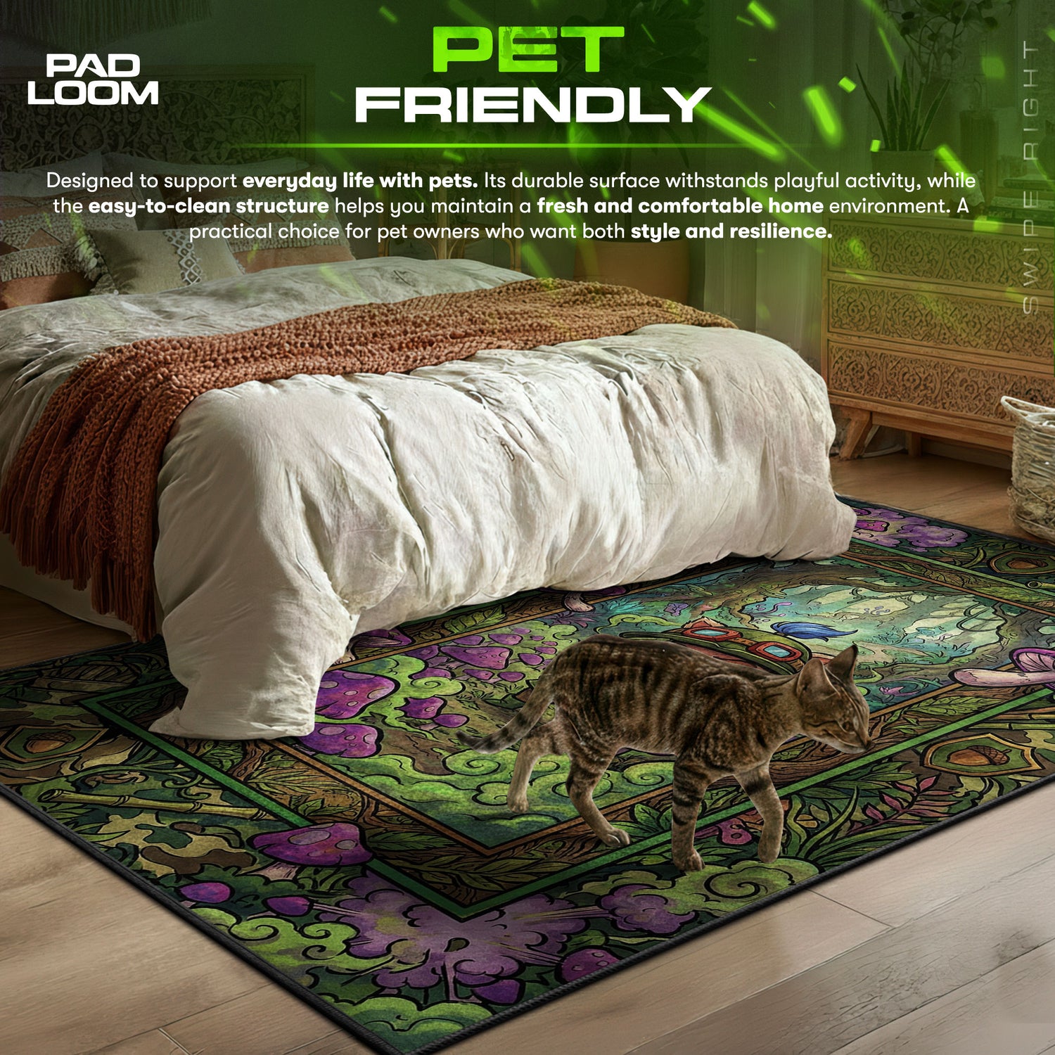 Teemo Scout Forest Rug - League of Legends Chair Mat