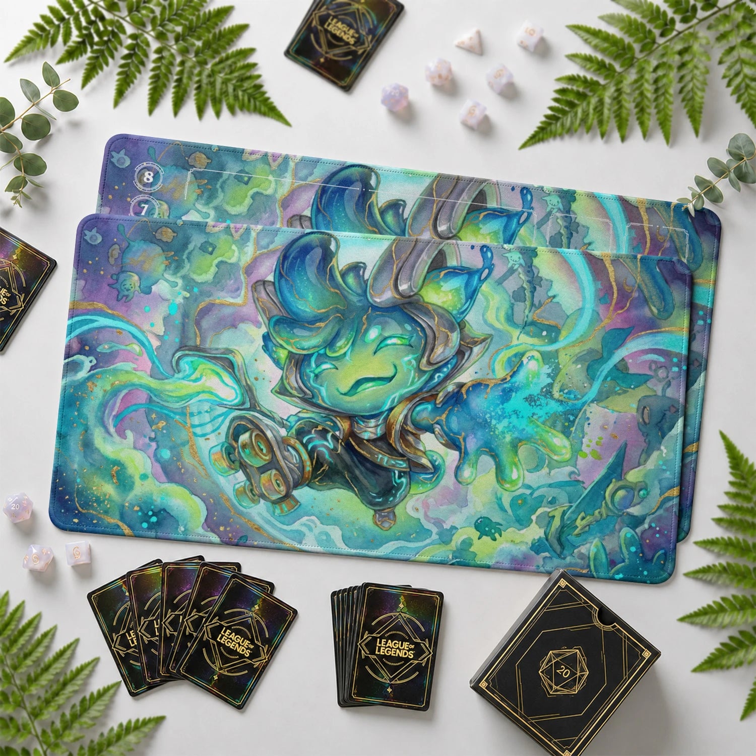Teemo Wave Playmat - LoL Riftbound TCG Mat