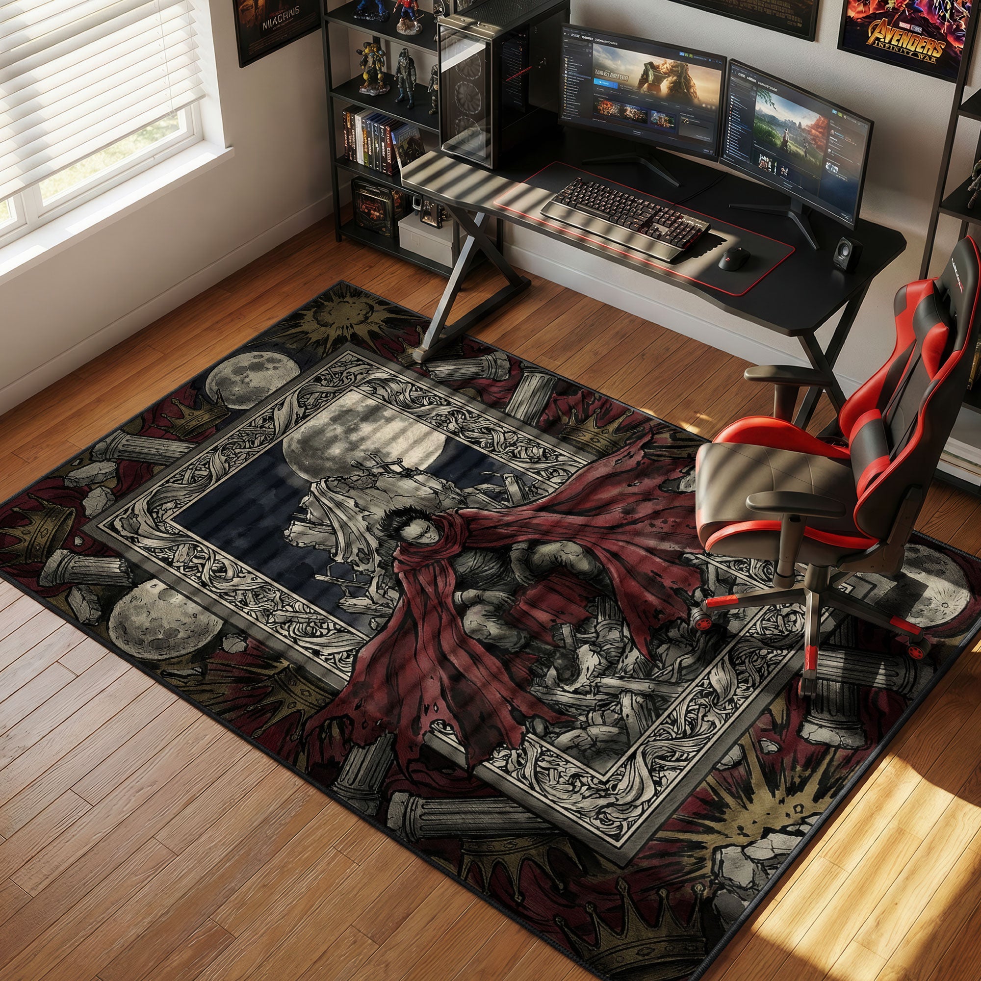 Tetsuo Shima Throne Ruins Akira Chair rug — main product view