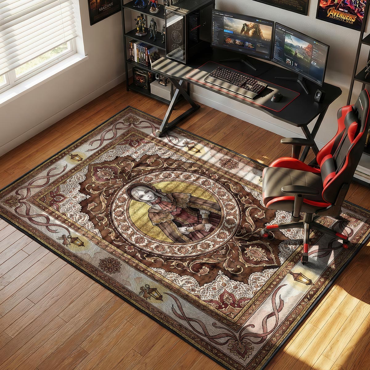 Der Puppe Serene Teppich - Bloodborne Stuhlmatte