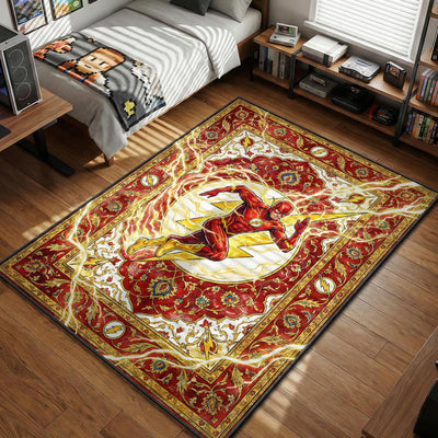 The Flash Speed Force Rug - DC Comics Room Mat
