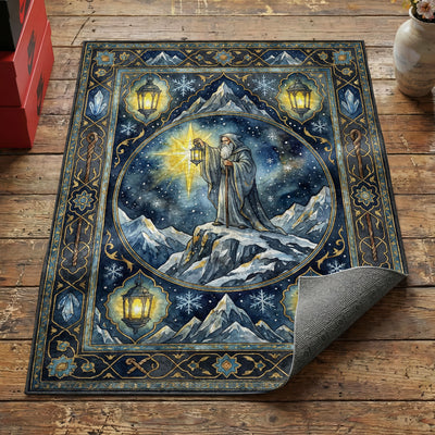 The Hermit Tarot Card Rug — Mystic Tarot Area Rug
