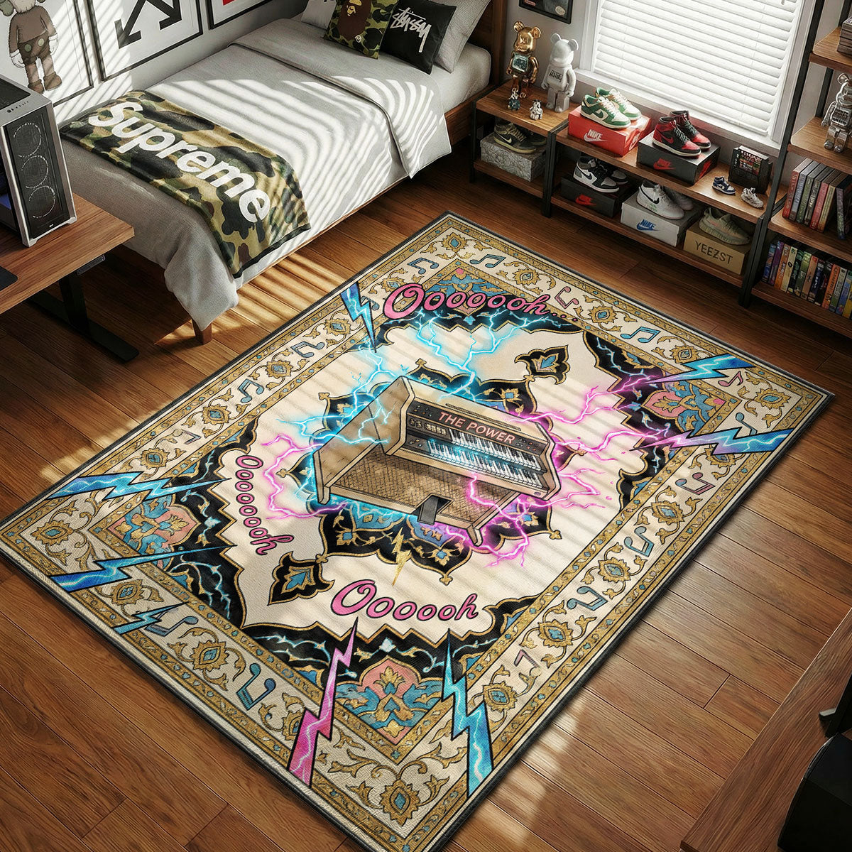 The Power Rug | Regular Show Area Rug – Padloom