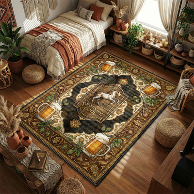 The Prancing Pony Tavern Rug - Lord of the Rings Room Mat