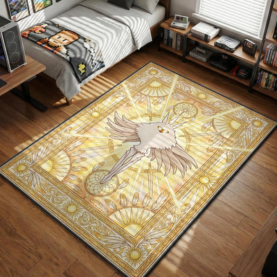The Radiance Celestial Rug - Hollow Knight Chair Mat