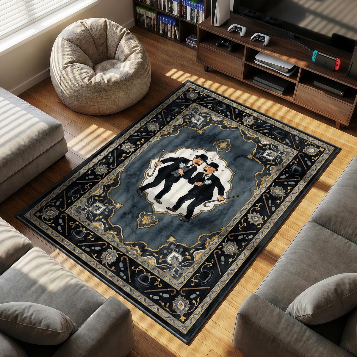 Thomson & themed area rug for home decor fans