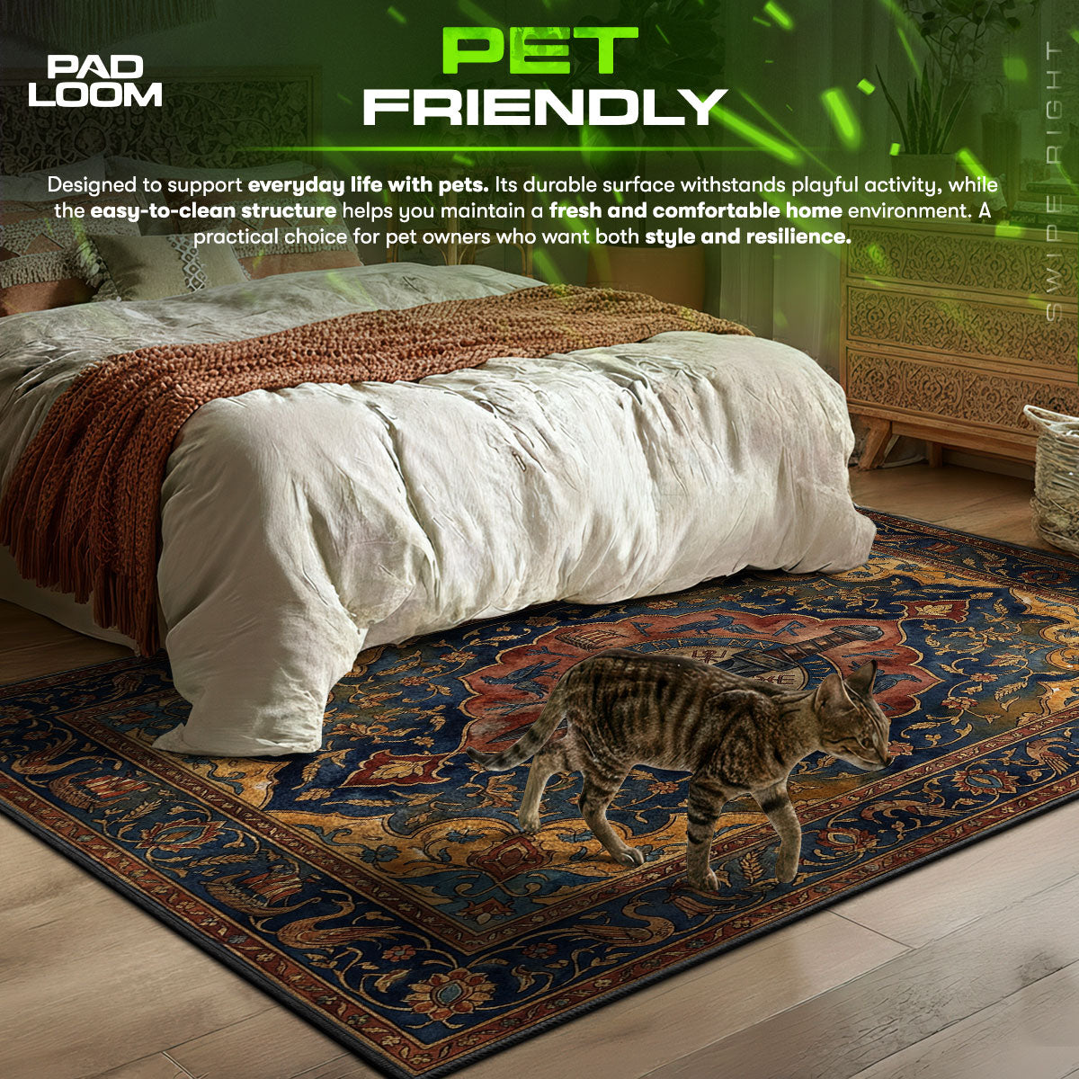 Thorfinn Wikingerschwert Teppich - Vinland Saga Stuhlmatte