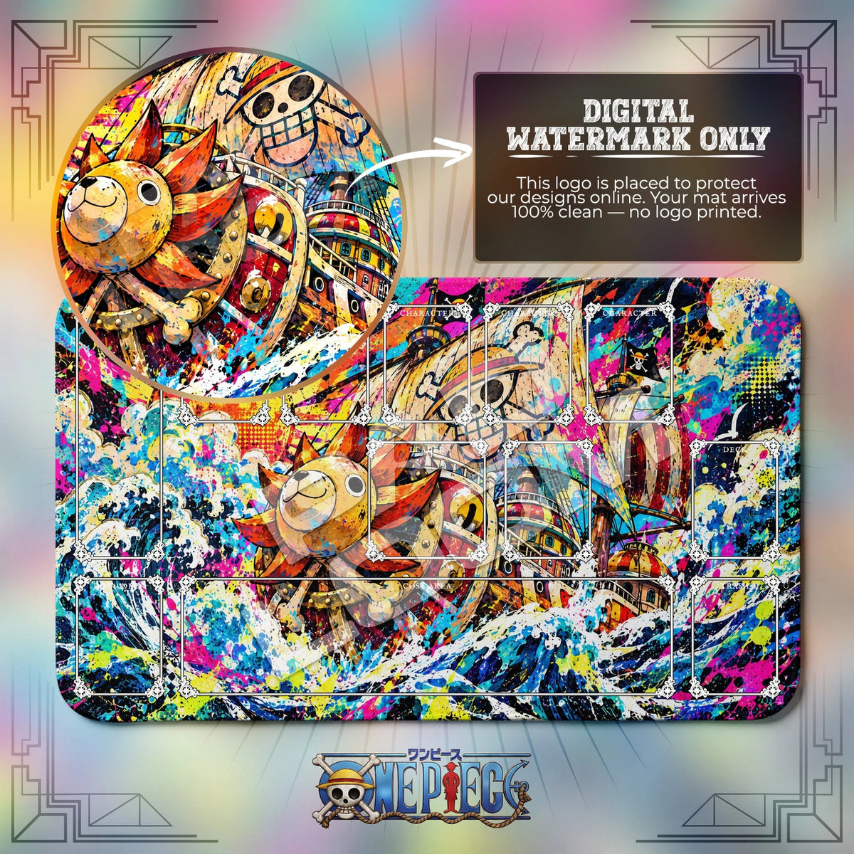 Thousand Sunny Graffiti Playmat - One Piece