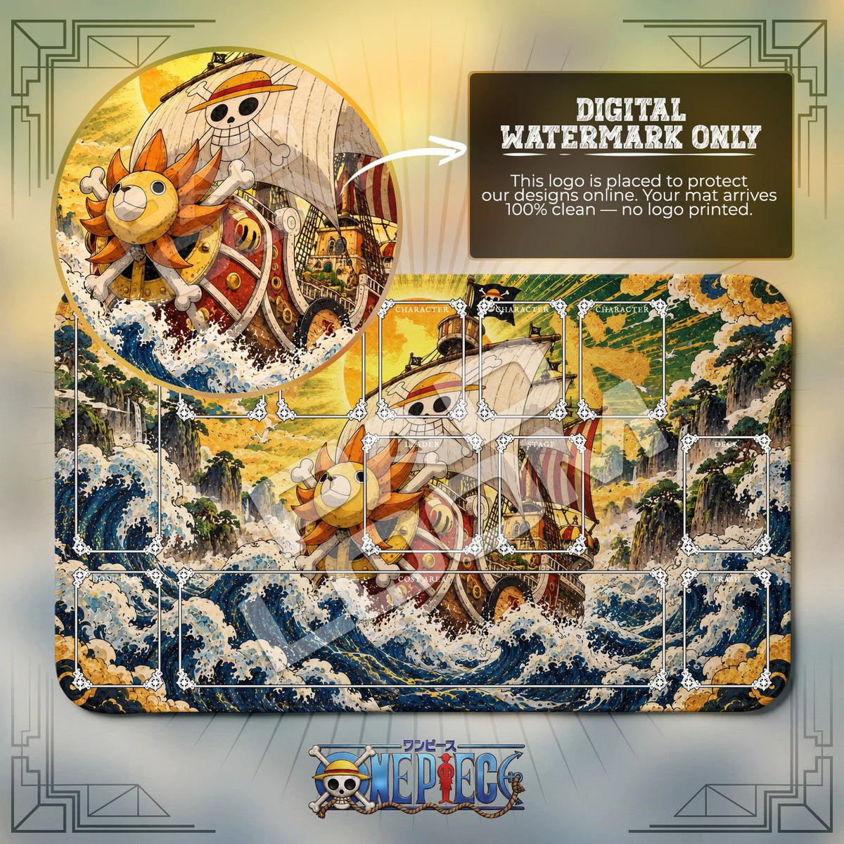 Thousand Sunny Playmat - One Piece TCG Mat