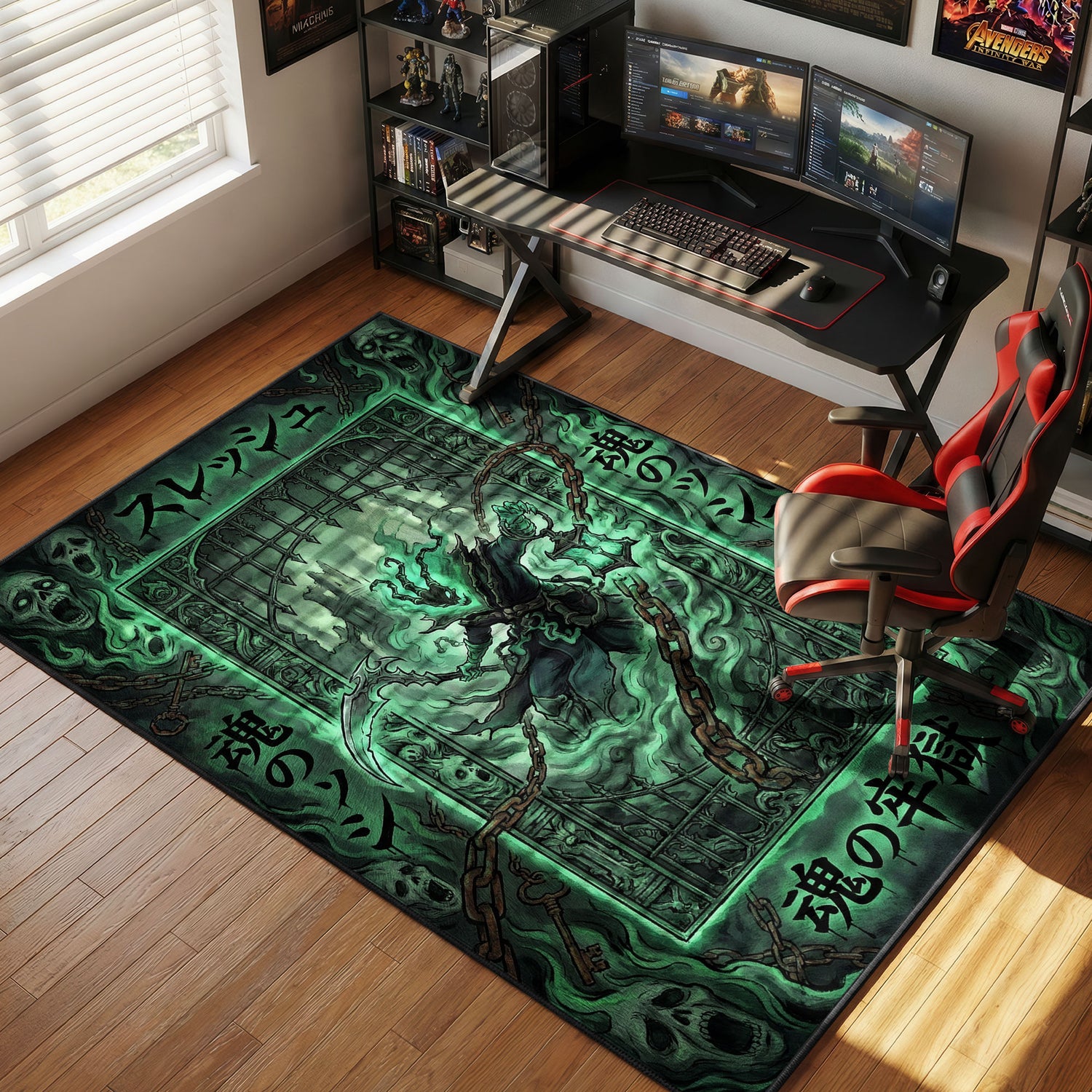 Thresh Seelenwächter Teppich - League of Legends Stuhlunterlage