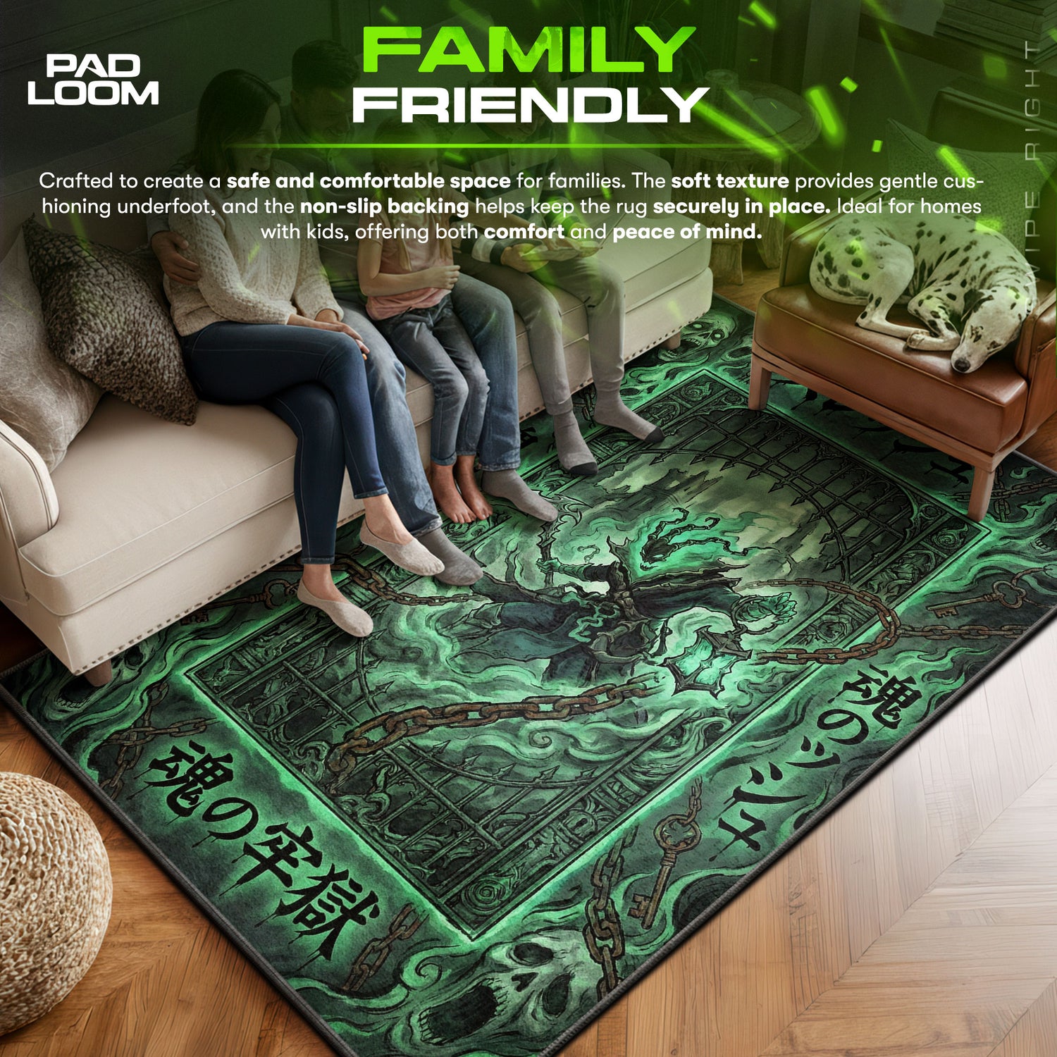 Thresh Seelenwächter Teppich - League of Legends Stuhlunterlage