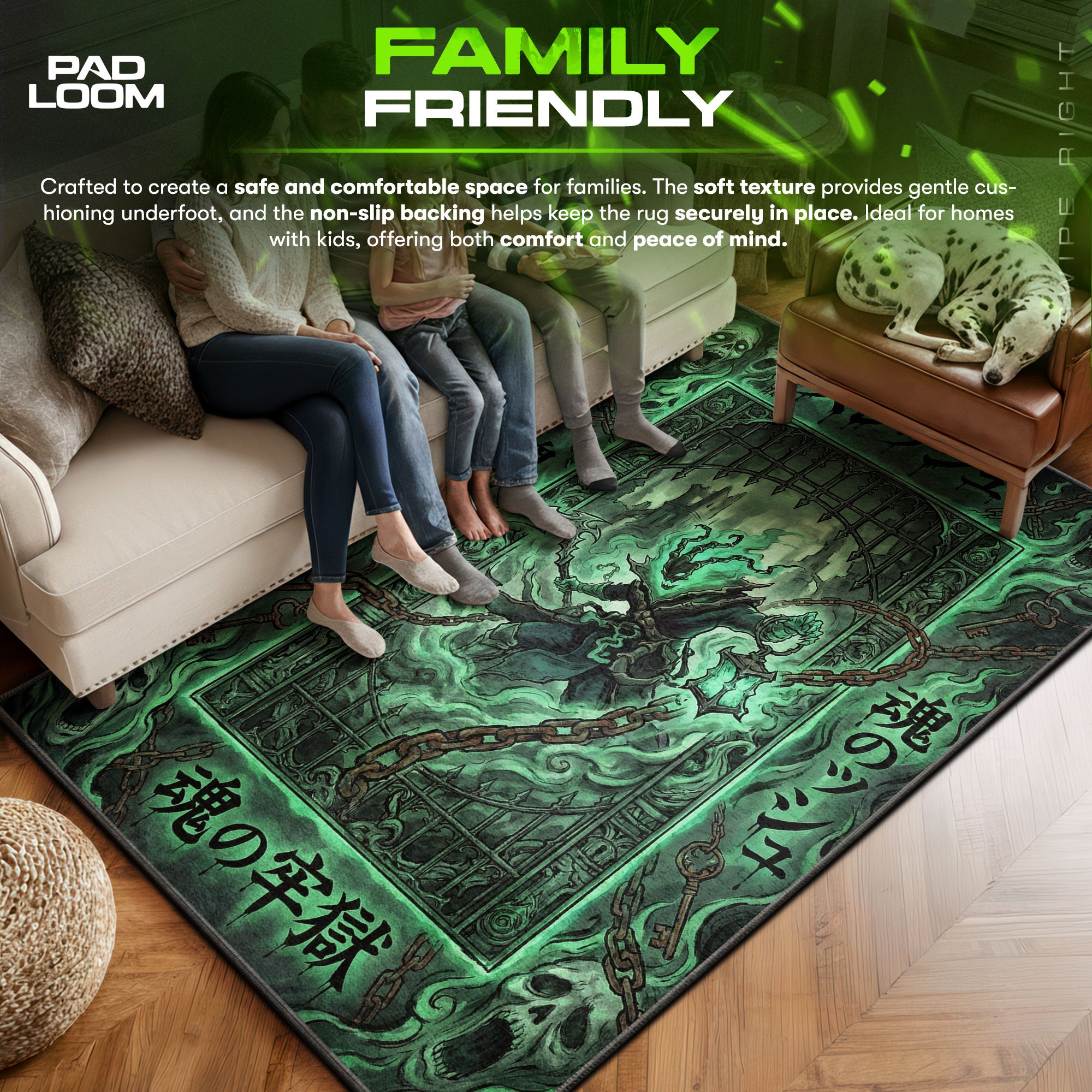 Thresh Seelenwächter Teppich - League of Legends Stuhlunterlage