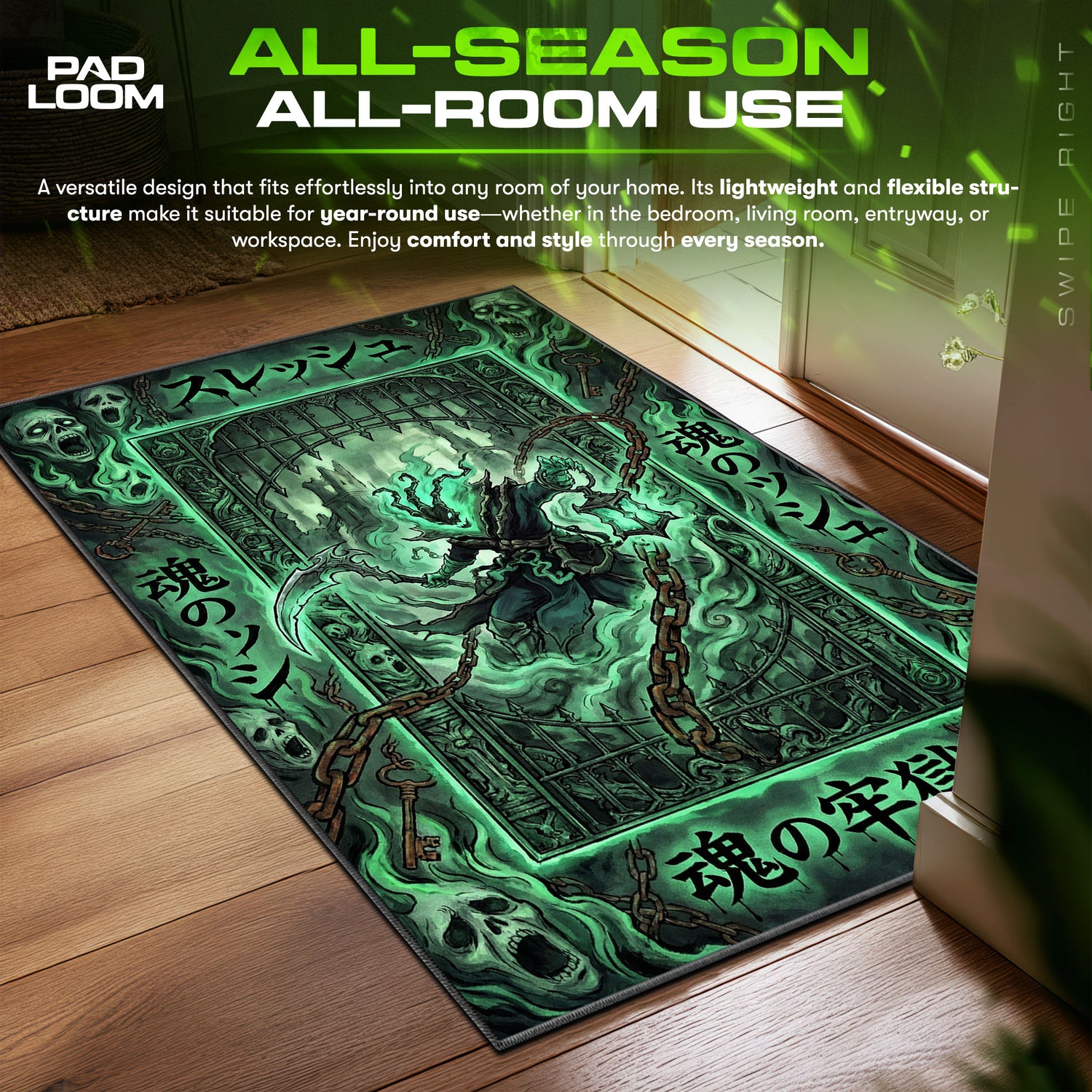 Thresh Seelenwächter Teppich - League of Legends Stuhlunterlage