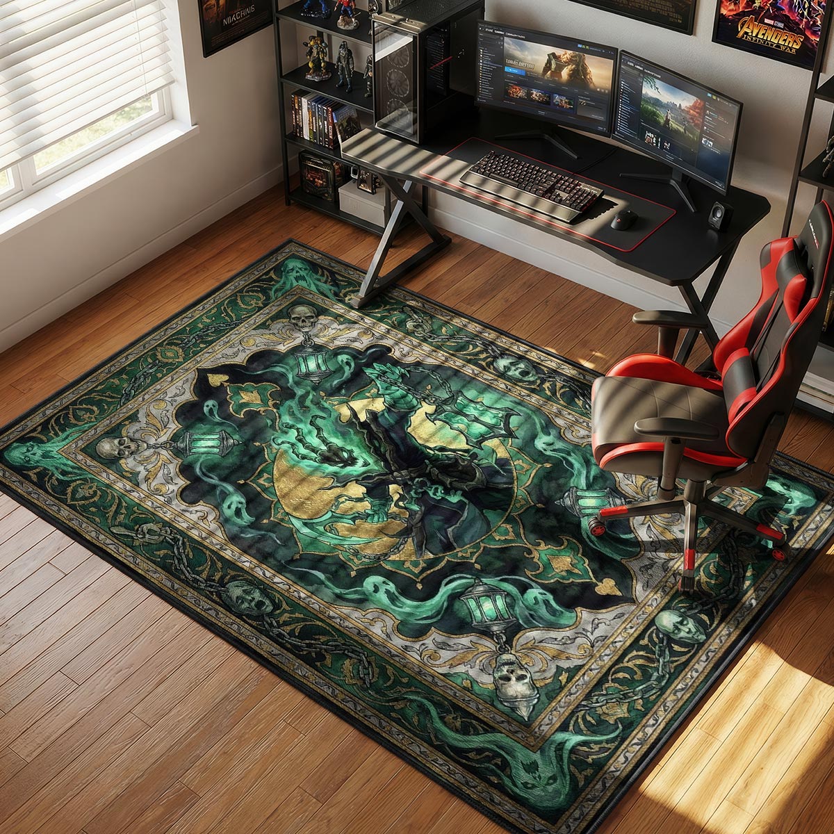 Thresh Spectral Warden Rug - League of Legends Chair Mat