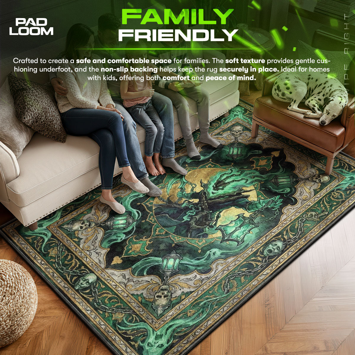 Thresh Spectral Warden Rug - League of Legends Chair Mat
