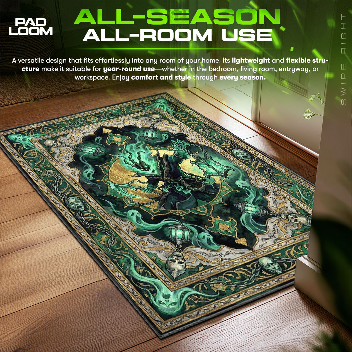 Thresh Spectral Warden Rug - League of Legends Chair Mat