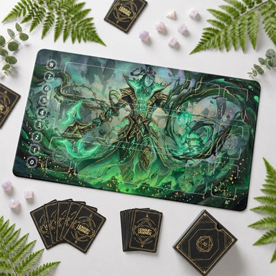 Thresh Verdant Playmat - LoL Riftbound TCG Mat