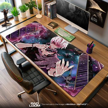 Tokyo Ghoul Kaneki Mask Mouse Pad, Anime Gaming Desk Mat