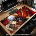 Tokyo Ghoul Mouse Pad - Crimson Fury Anime Desk Mat Padloom