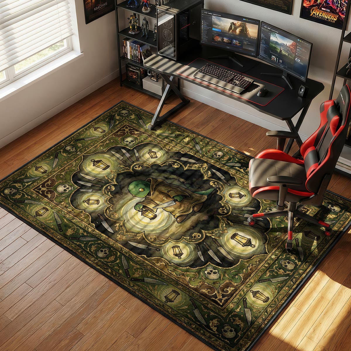 Tonberry Karma Lantern Rug - Final Fantasy Chair Mat