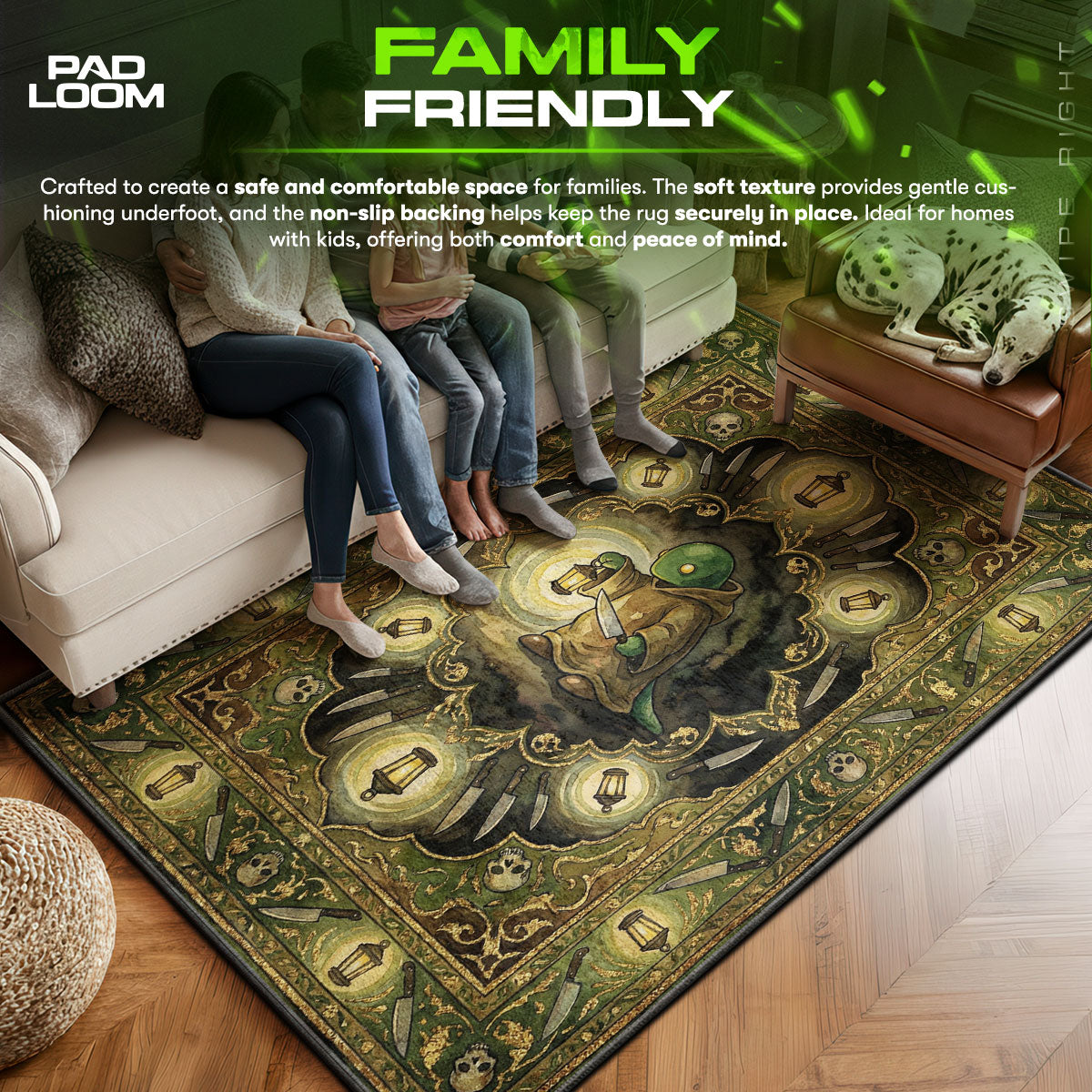 Tonberry Karma Lantern Rug - Final Fantasy Chair Mat