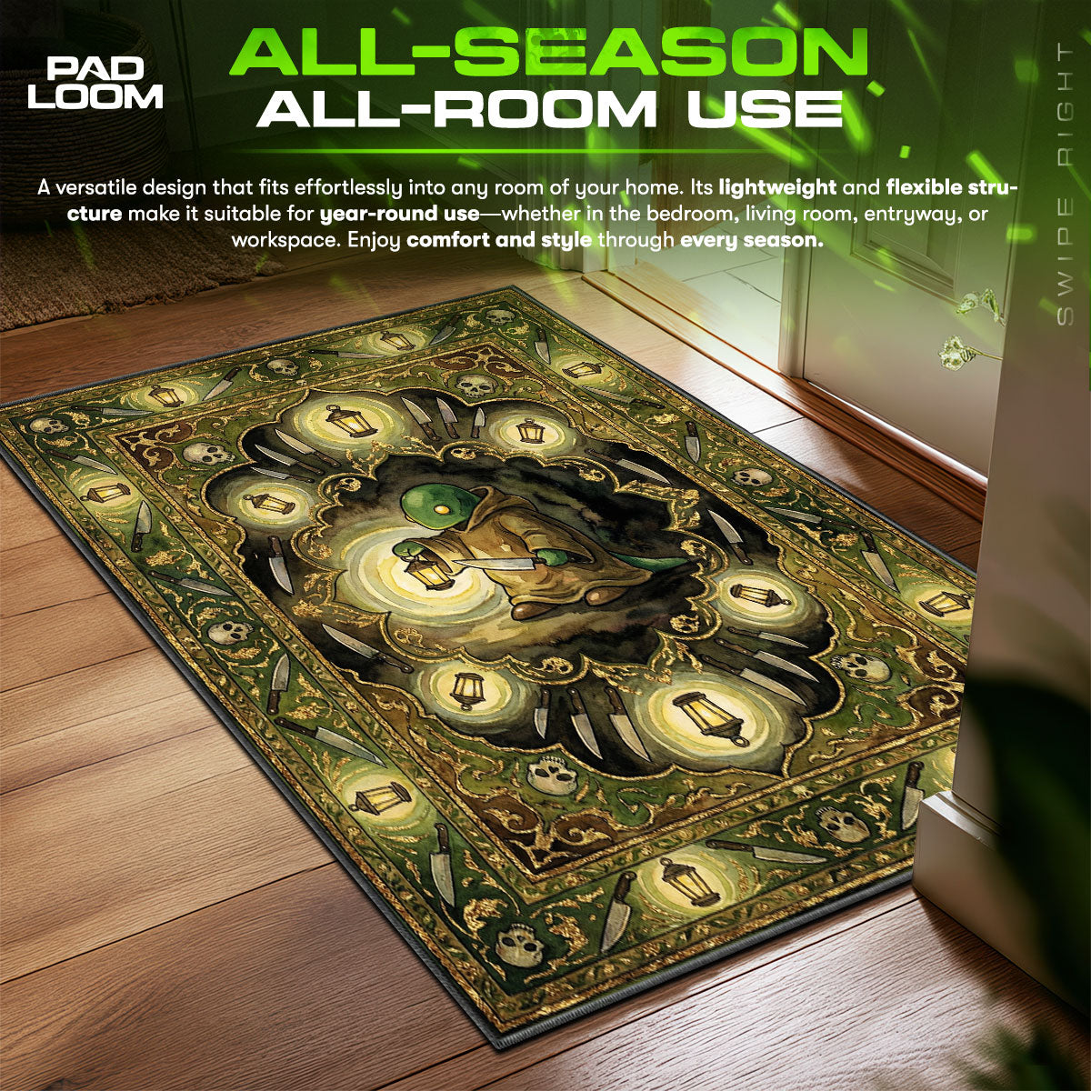 Tonberry Karma Lantern Rug - Final Fantasy Chair Mat